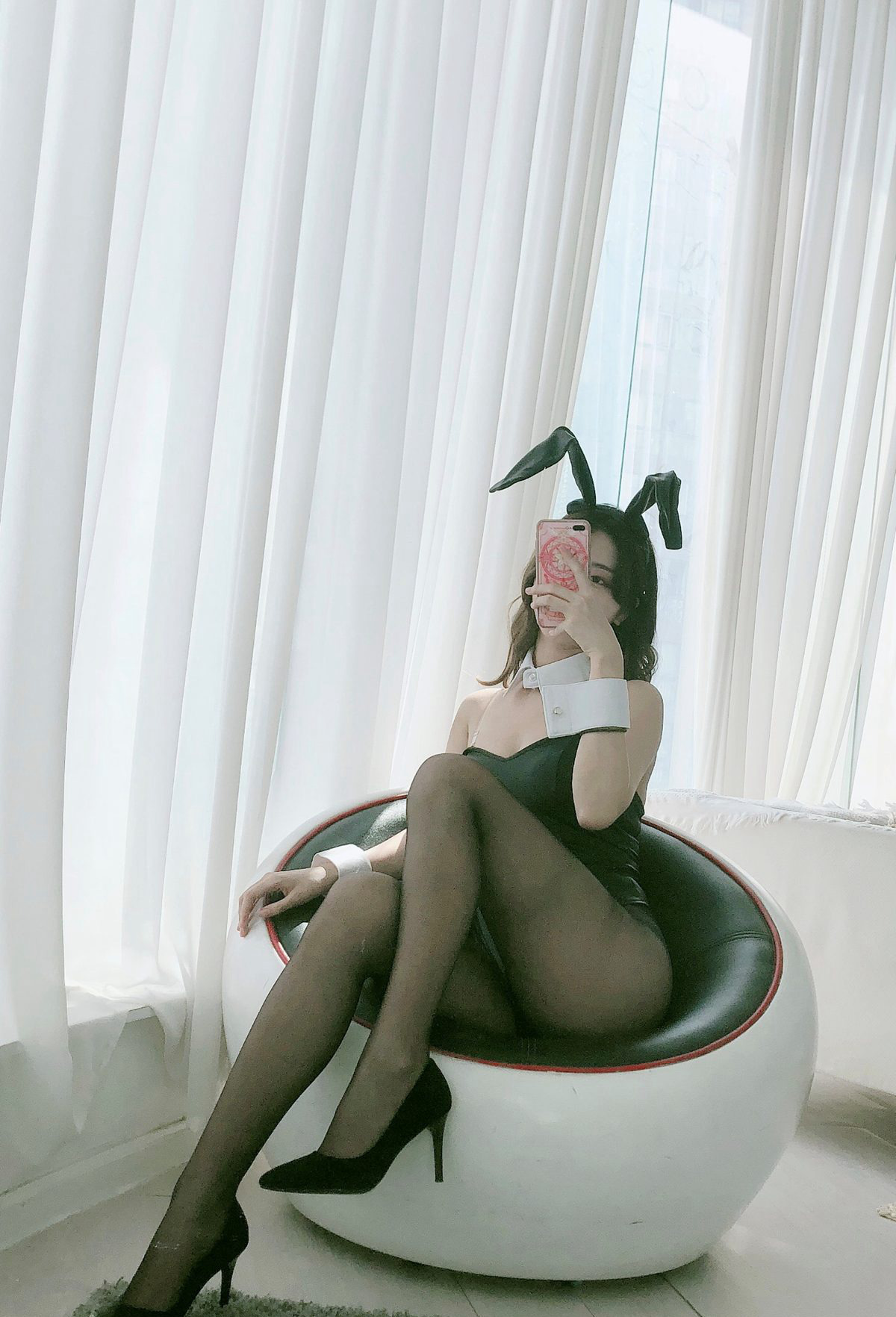 cosplay妹子黑川大尺度黑丝污图性感美腿JK