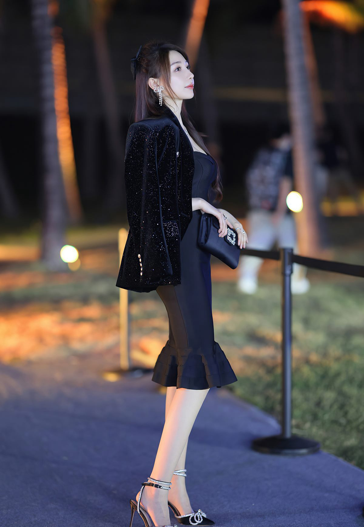 爱蜜社女神刘奕宁气质制服诱惑性感内衣风骚高颜值