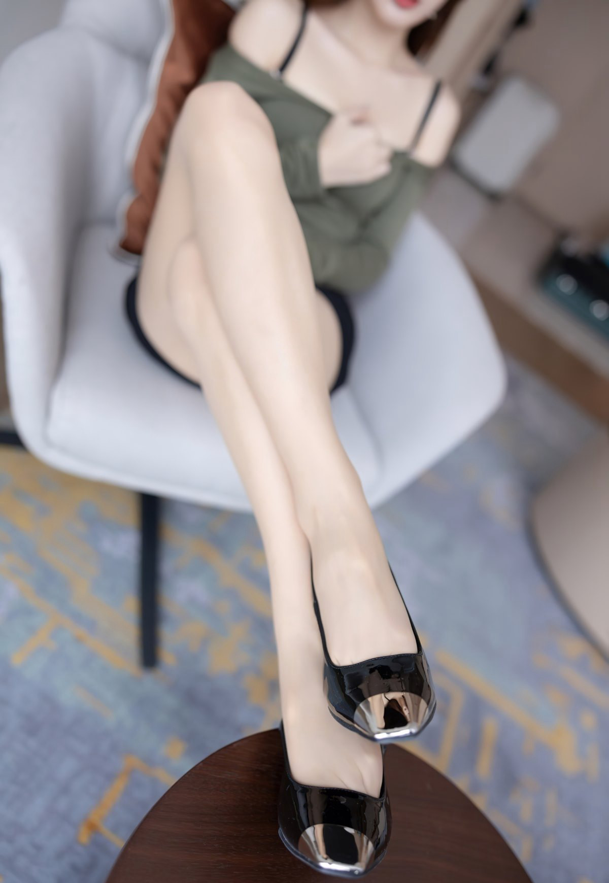 林星阑肉丝袜美腿极品圆润翘臀超薄肉丝无内性感玉足