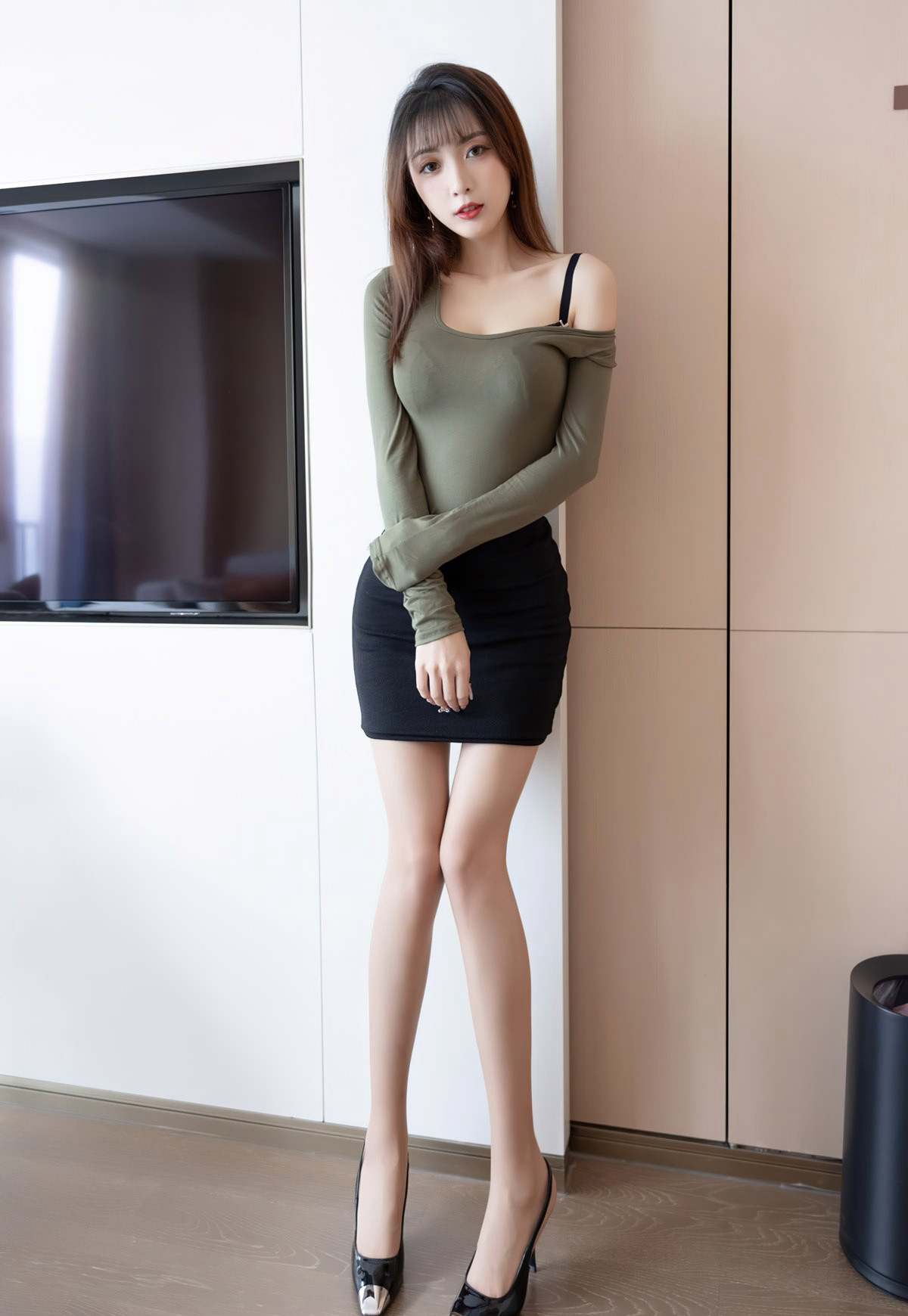 林星阑肉丝袜美腿极品圆润翘臀超薄肉丝无内性感玉足