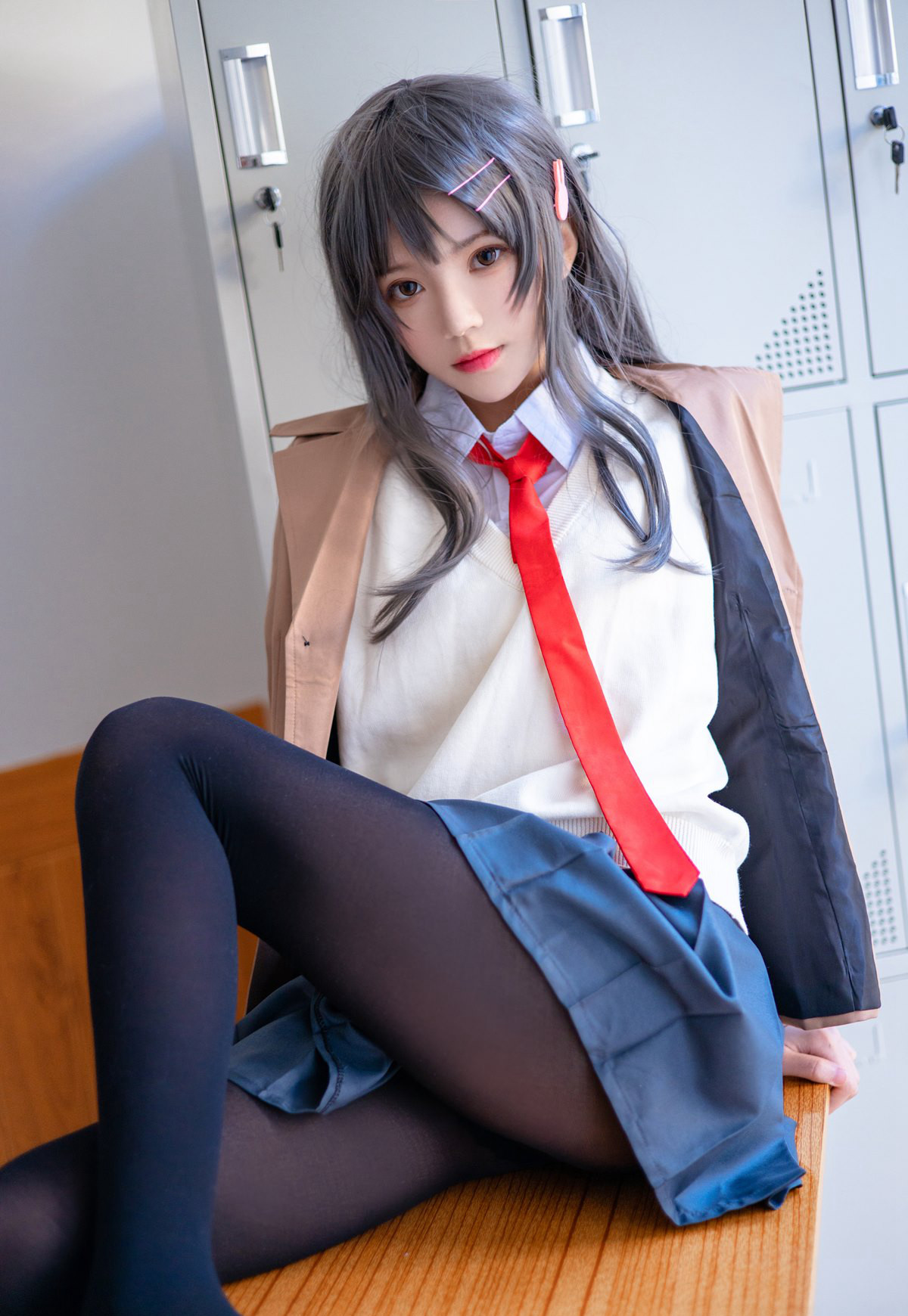 桜桃喵2022性感兔女郎黑丝袜超污黑丝美女cos污图