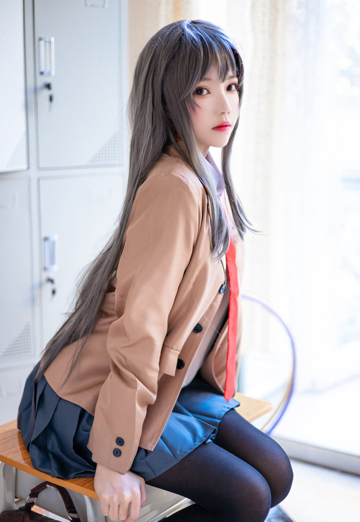 桜桃喵2022性感兔女郎黑丝袜超污黑丝美女cos污图