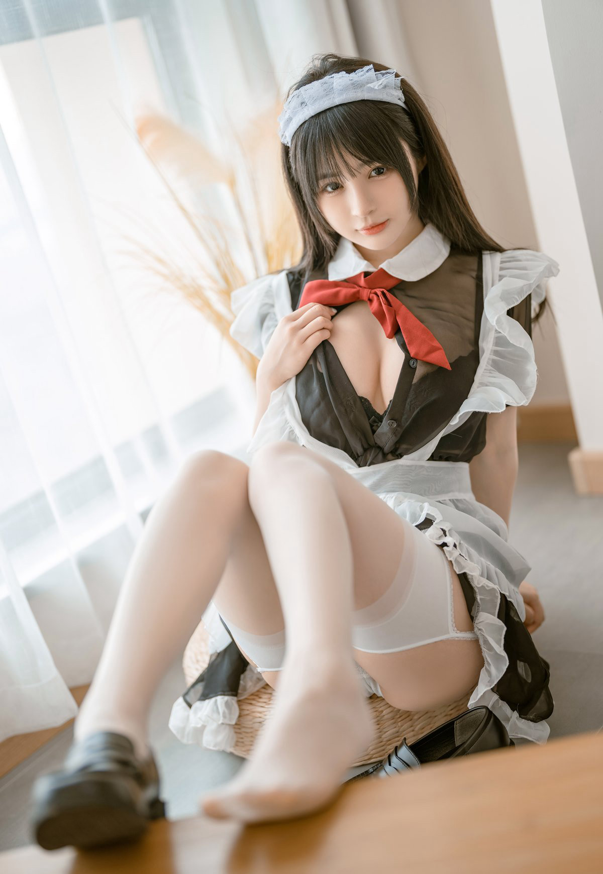 桜井宁宁极品白丝美腿玉足COSPLAY诱惑超污高清图
