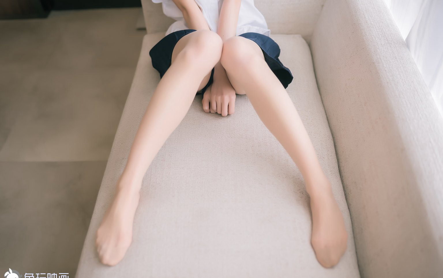 小清新JK妹子女生性感图片美腿COSPLAY美女套图