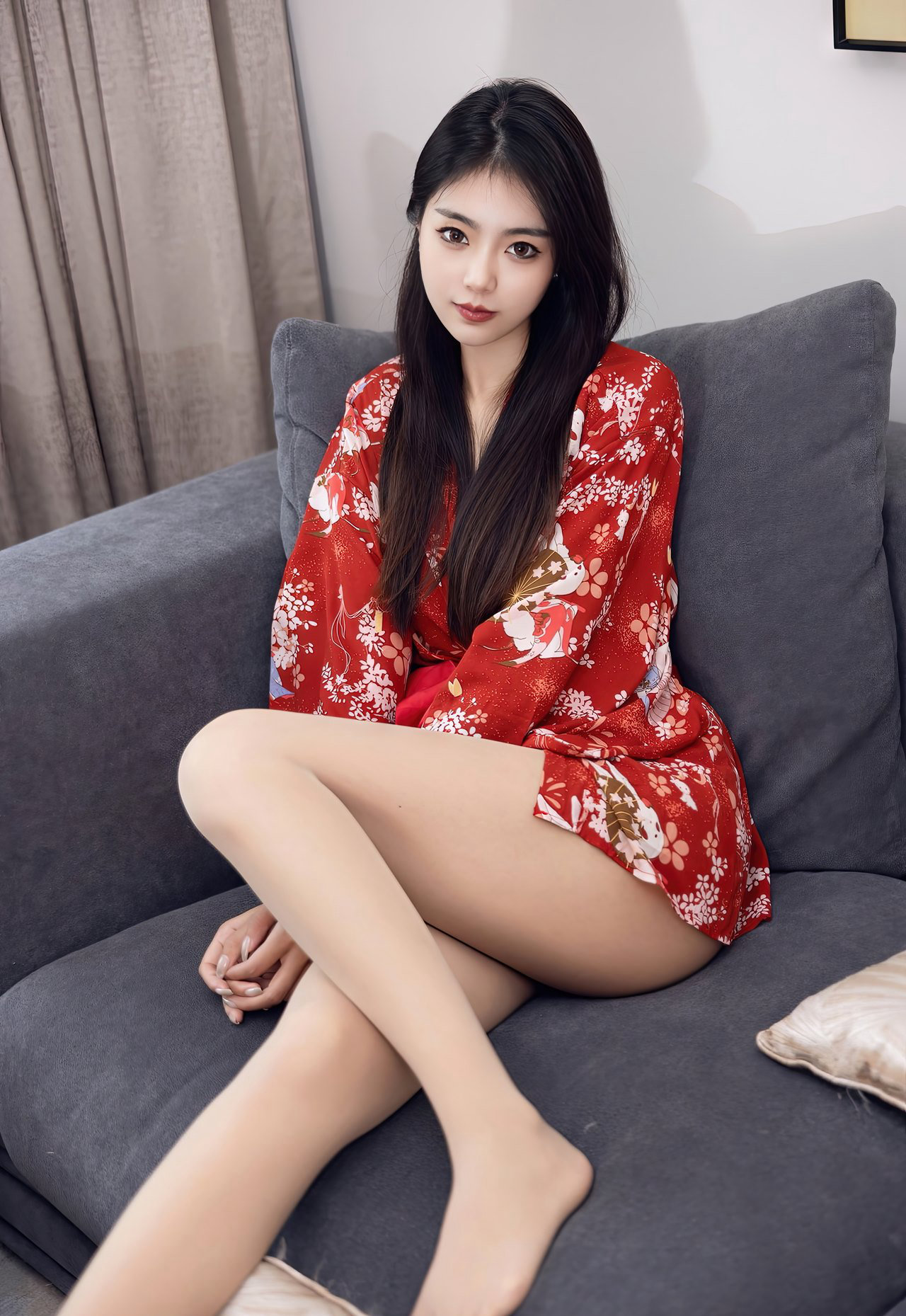 国模大尺度私拍放荡情趣丝袜校花尤蜜荟2022高清套图