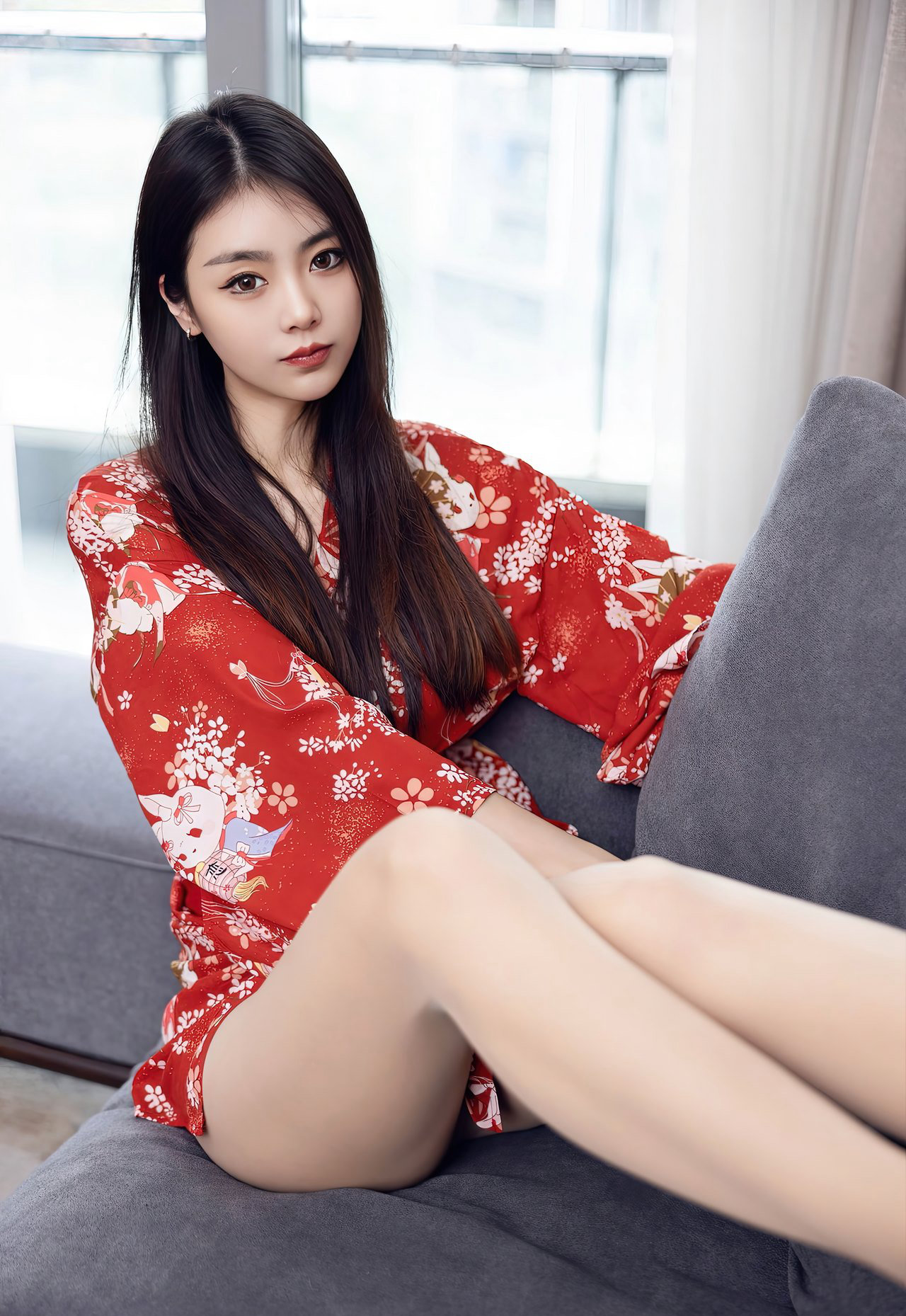 国模大尺度私拍放荡情趣丝袜校花尤蜜荟2022高清套图