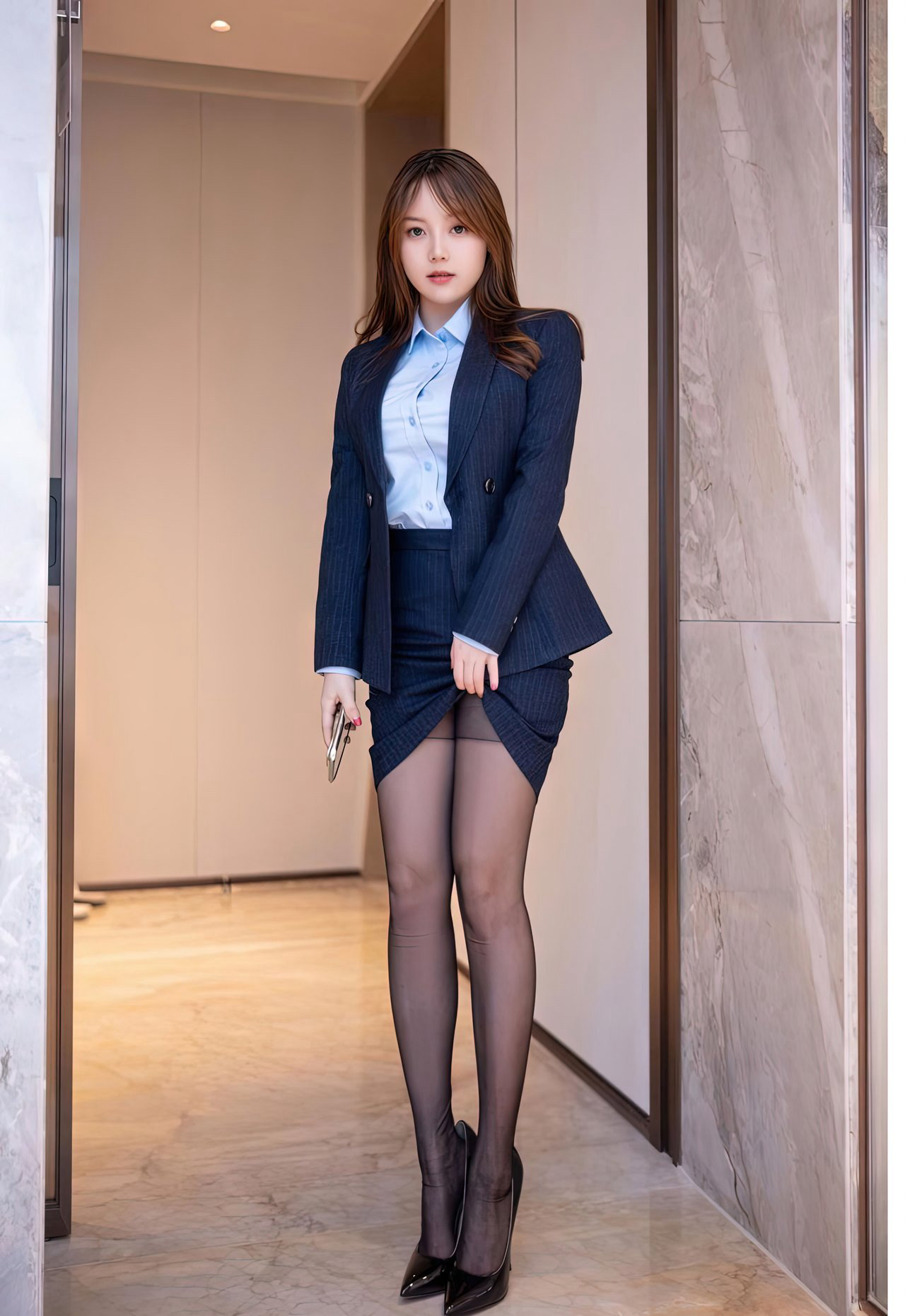 黑丝无内风骚秘书少妇丝袜翘臀无内诱惑组图妹子图每日更新