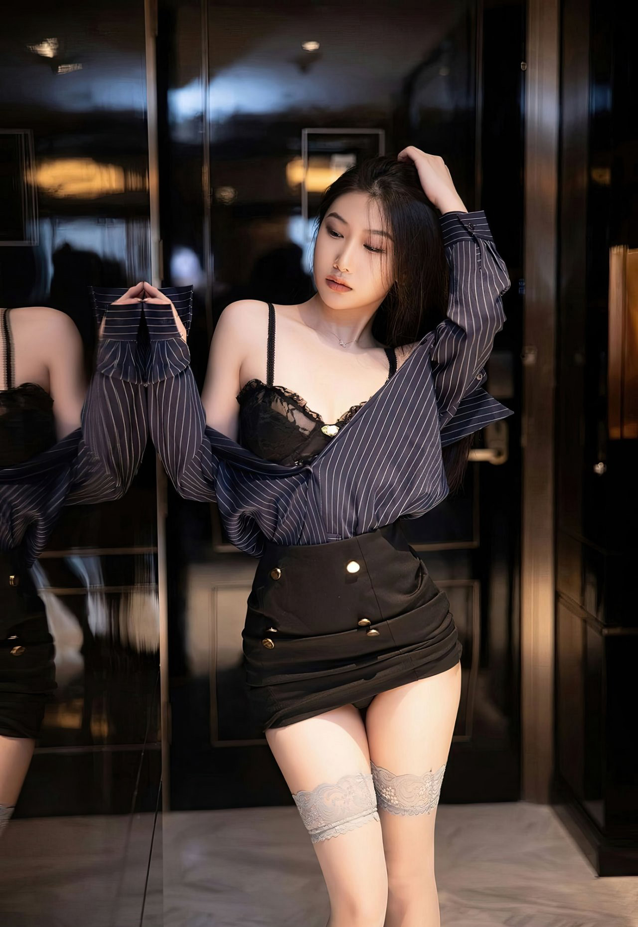 灰色丝袜翘臀无内丰满美腿白嫩极品白嫩丰满尤物诱惑组图