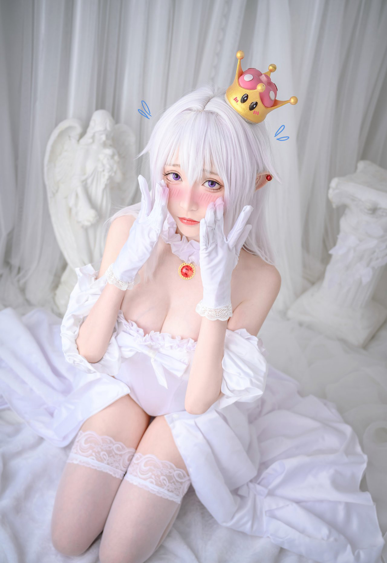 cos美女青青子极品白丝美腿玉足丝袜美图动漫美女无遮挡