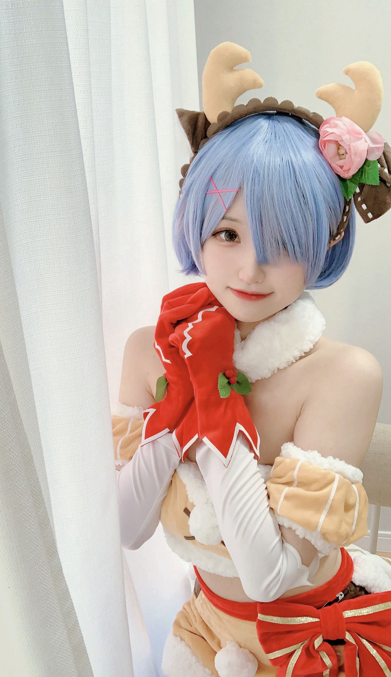 桜桃喵可爱白丝袜写真集cosplay大尺度高清落体美女