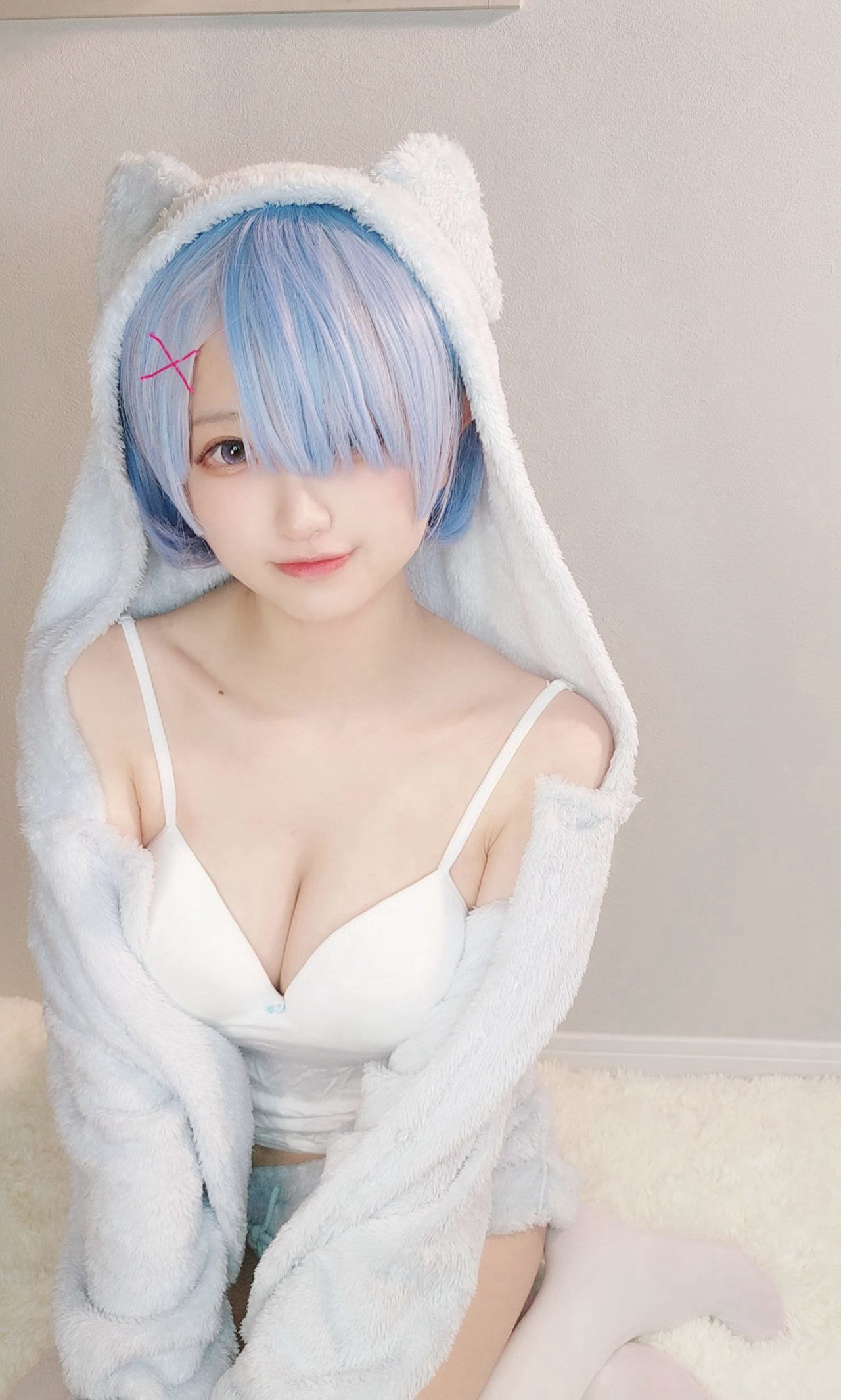 桜桃喵可爱白丝袜写真集cosplay大尺度高清落体美女