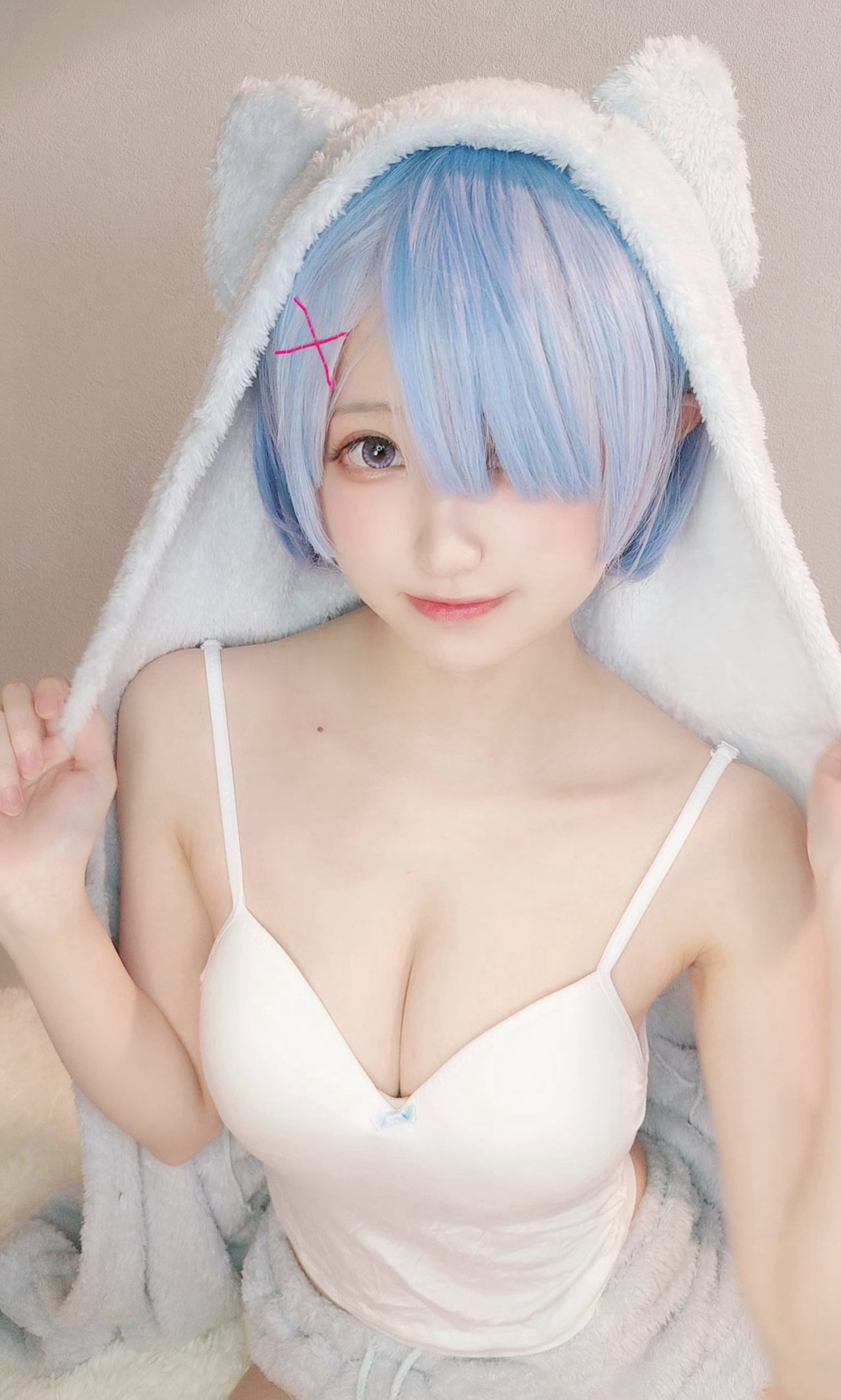 桜桃喵可爱白丝袜写真集cosplay大尺度高清落体美女