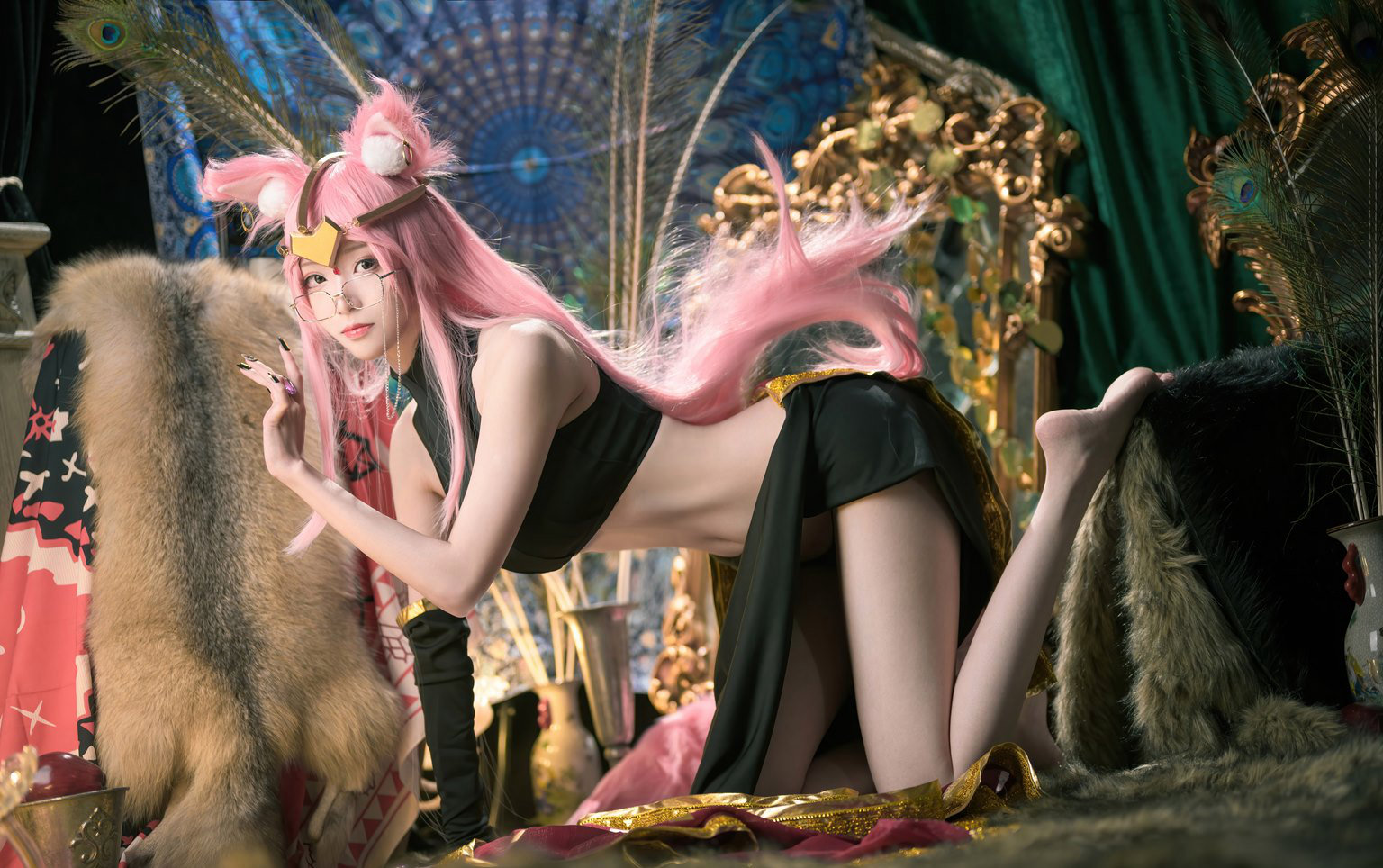 青青子黑丝玉足高跟美腿cosplay极品动漫美女卡通动漫第二页