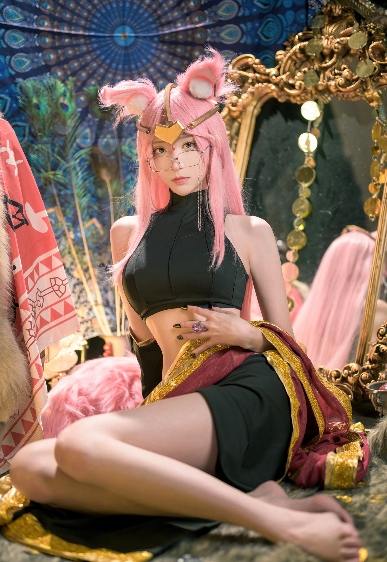 青青子黑丝玉足高跟美腿cosplay极品动漫美女卡通动漫第二页