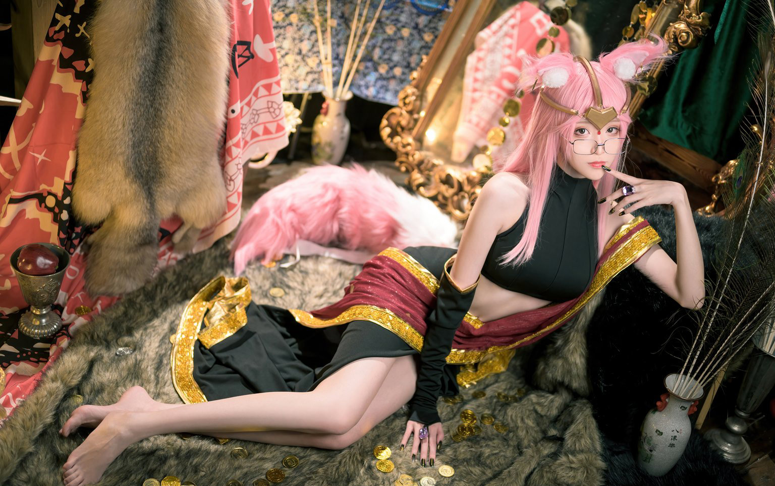 青青子黑丝玉足高跟美腿cosplay极品动漫美女卡通动漫第二页