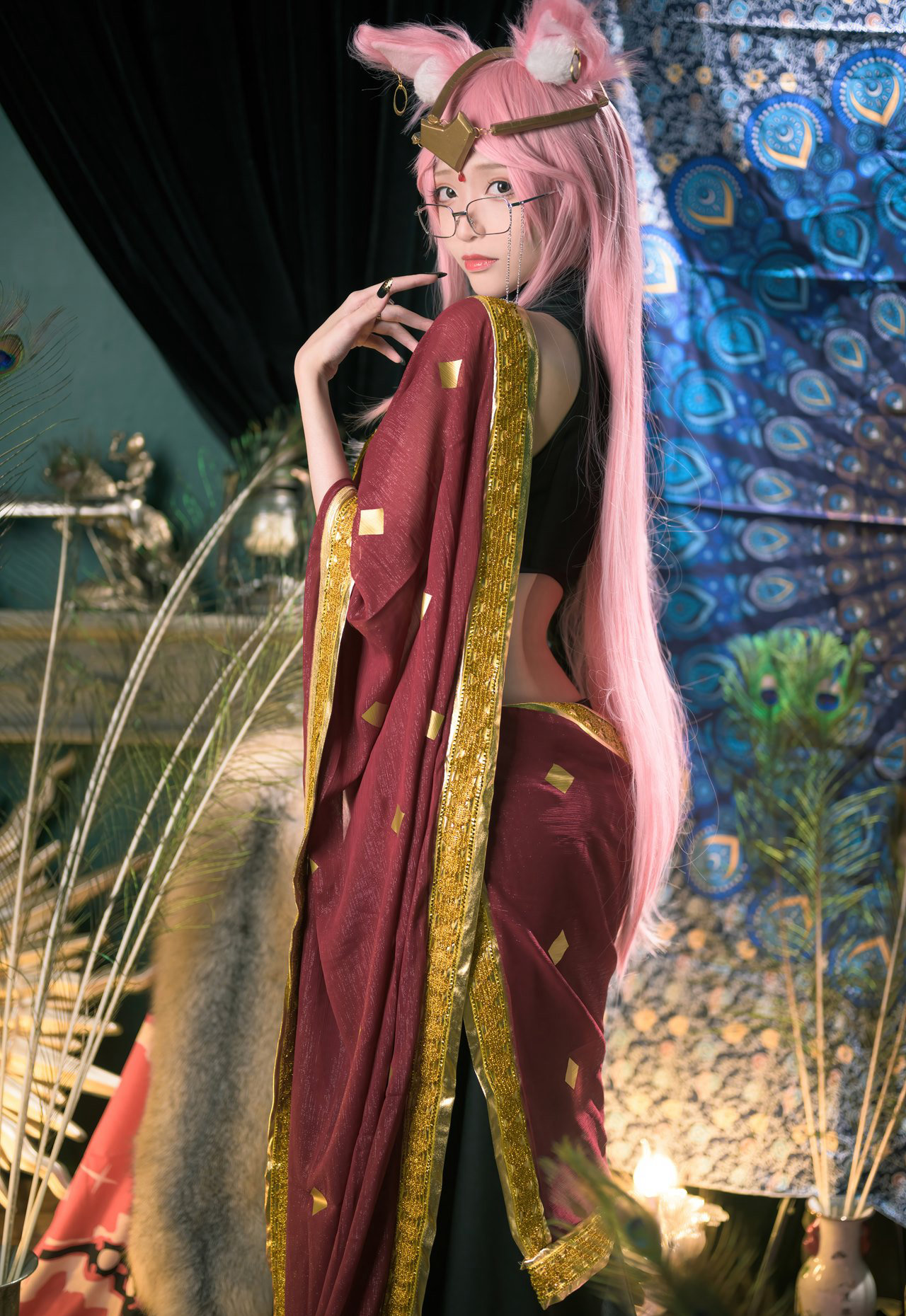 青青子黑丝玉足高跟美腿cosplay极品动漫美女卡通动漫第二页