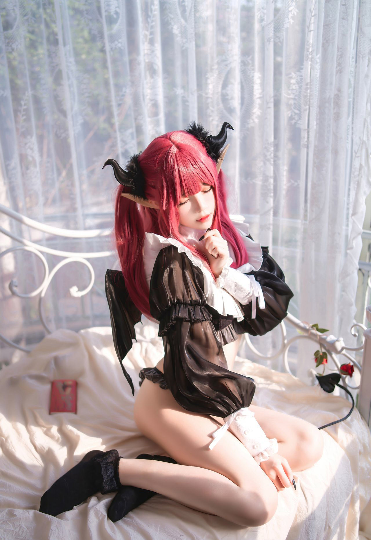 桜桃喵动漫美女丝袜cosplay极度性感美女图片大尺度写真