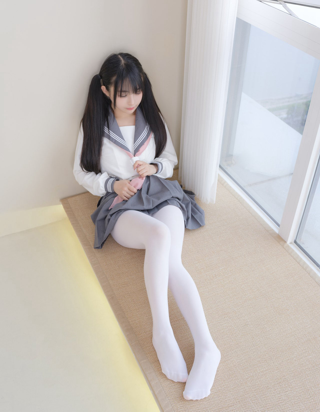 桜井宁宁性感白丝纯欲JK性感大尺度超污套图写真