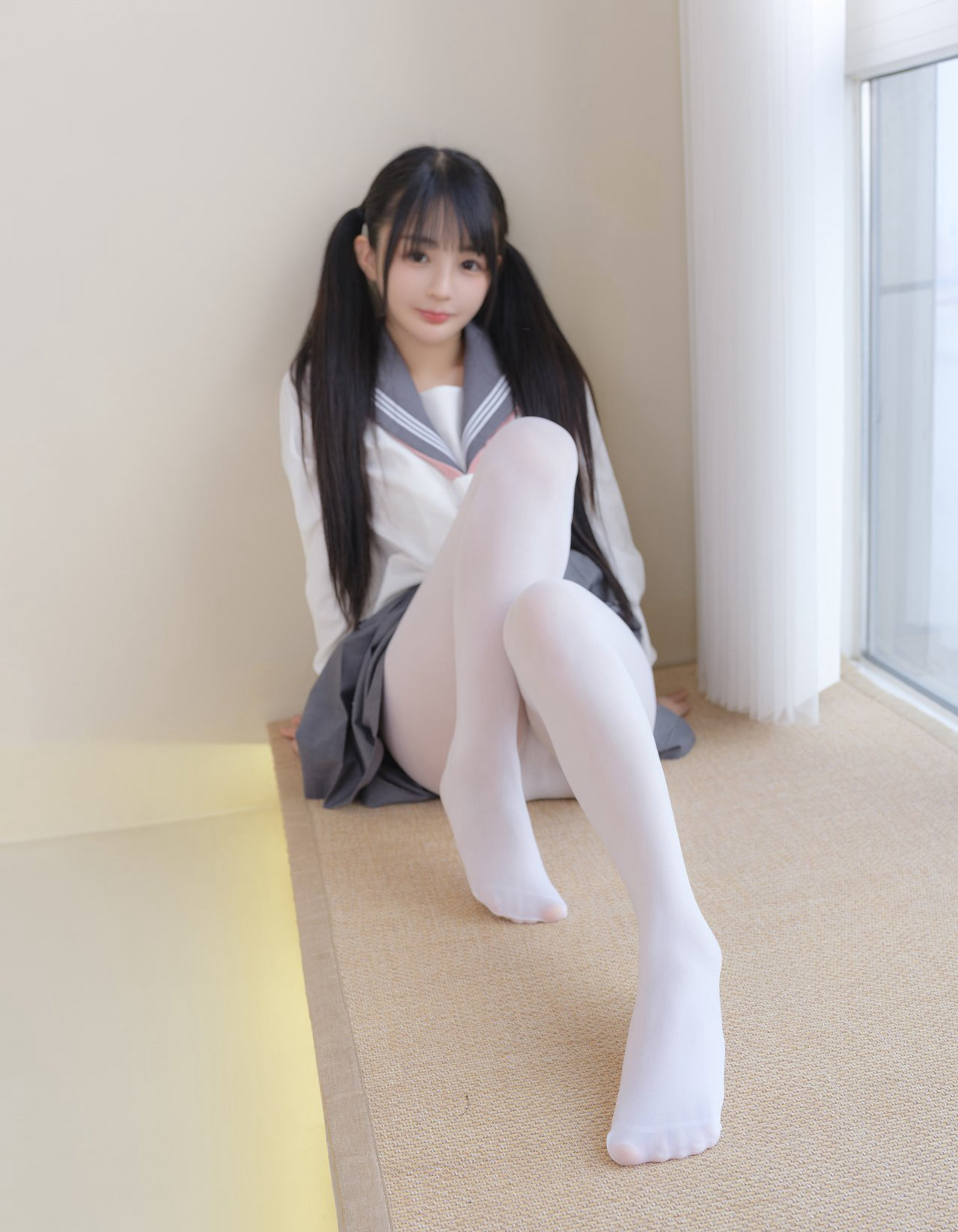 桜井宁宁性感白丝纯欲JK性感大尺度超污套图写真