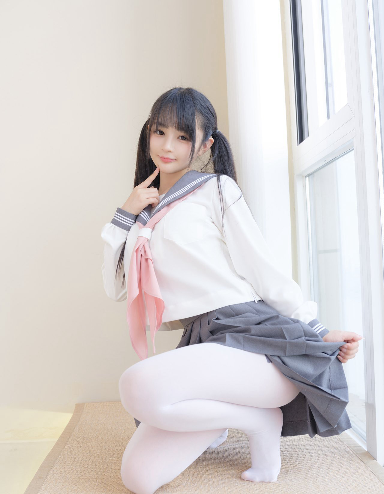 桜井宁宁性感白丝纯欲JK性感大尺度超污套图写真