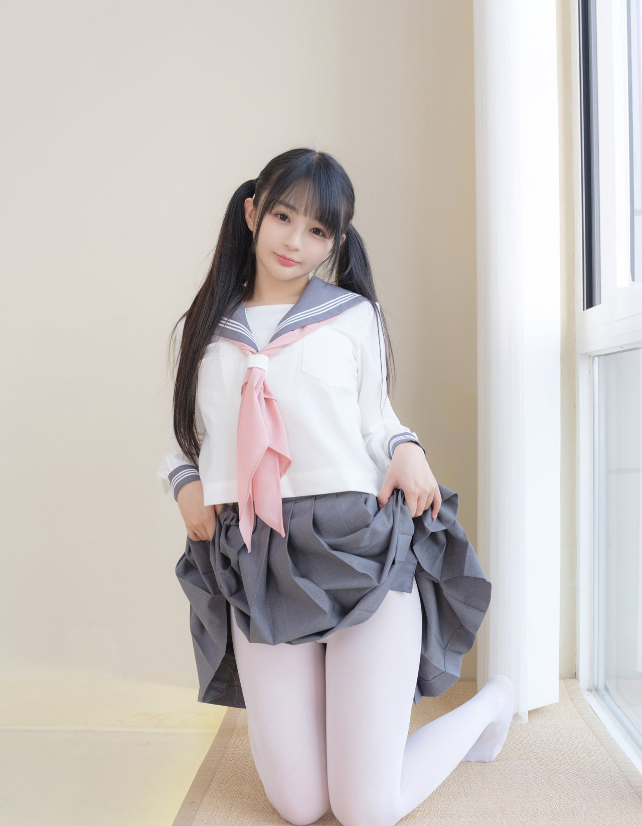 桜井宁宁性感白丝纯欲JK性感大尺度超污套图写真