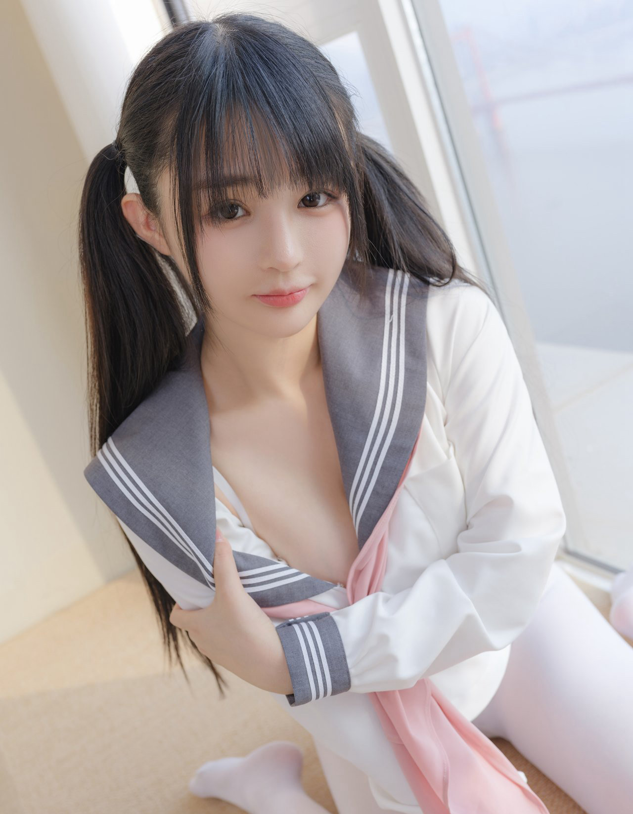 桜井宁宁性感白丝纯欲JK性感大尺度超污套图写真