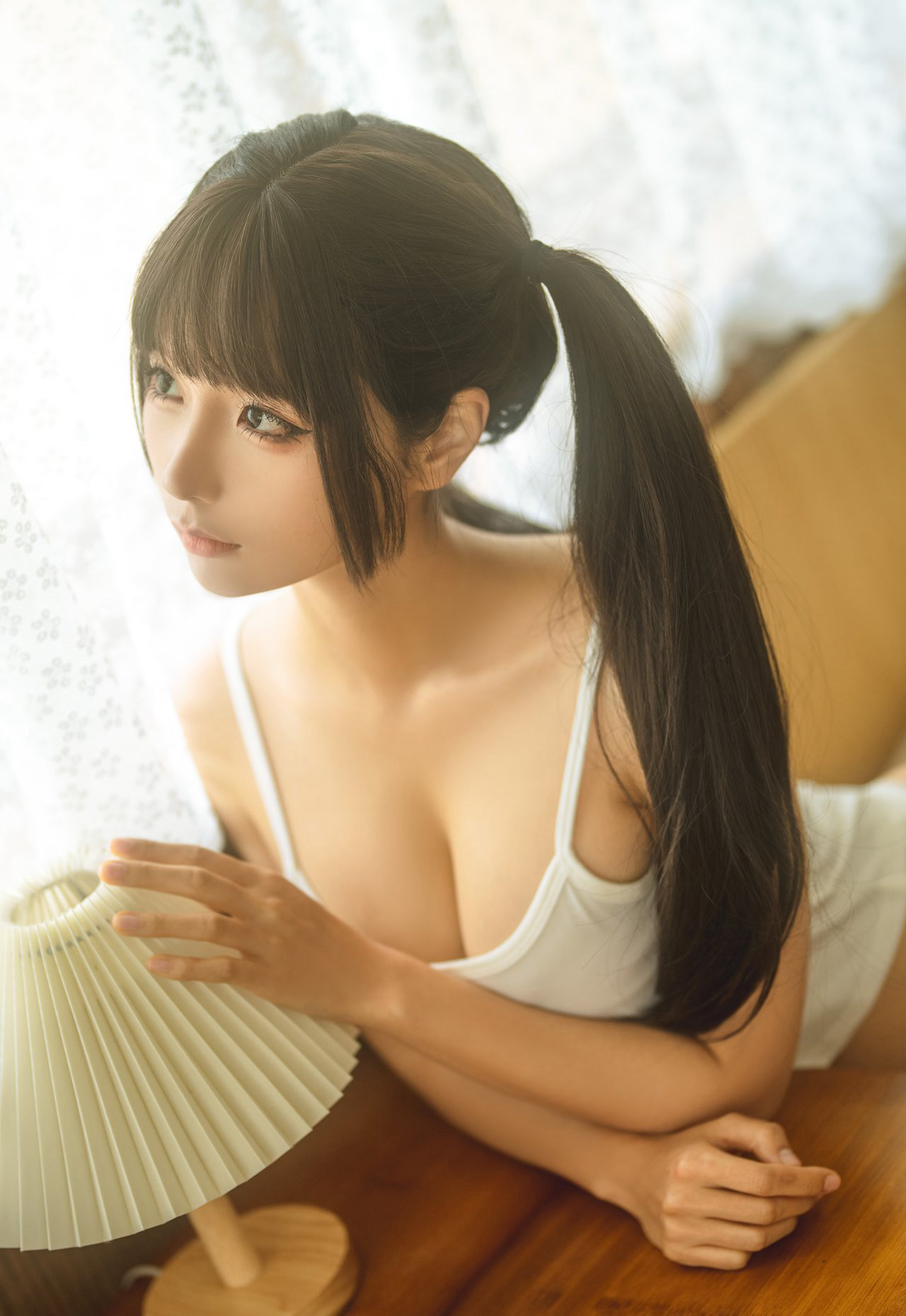 蠢沫沫2023cosplay美女大尺度白袜美腿丁字裤性感美臀