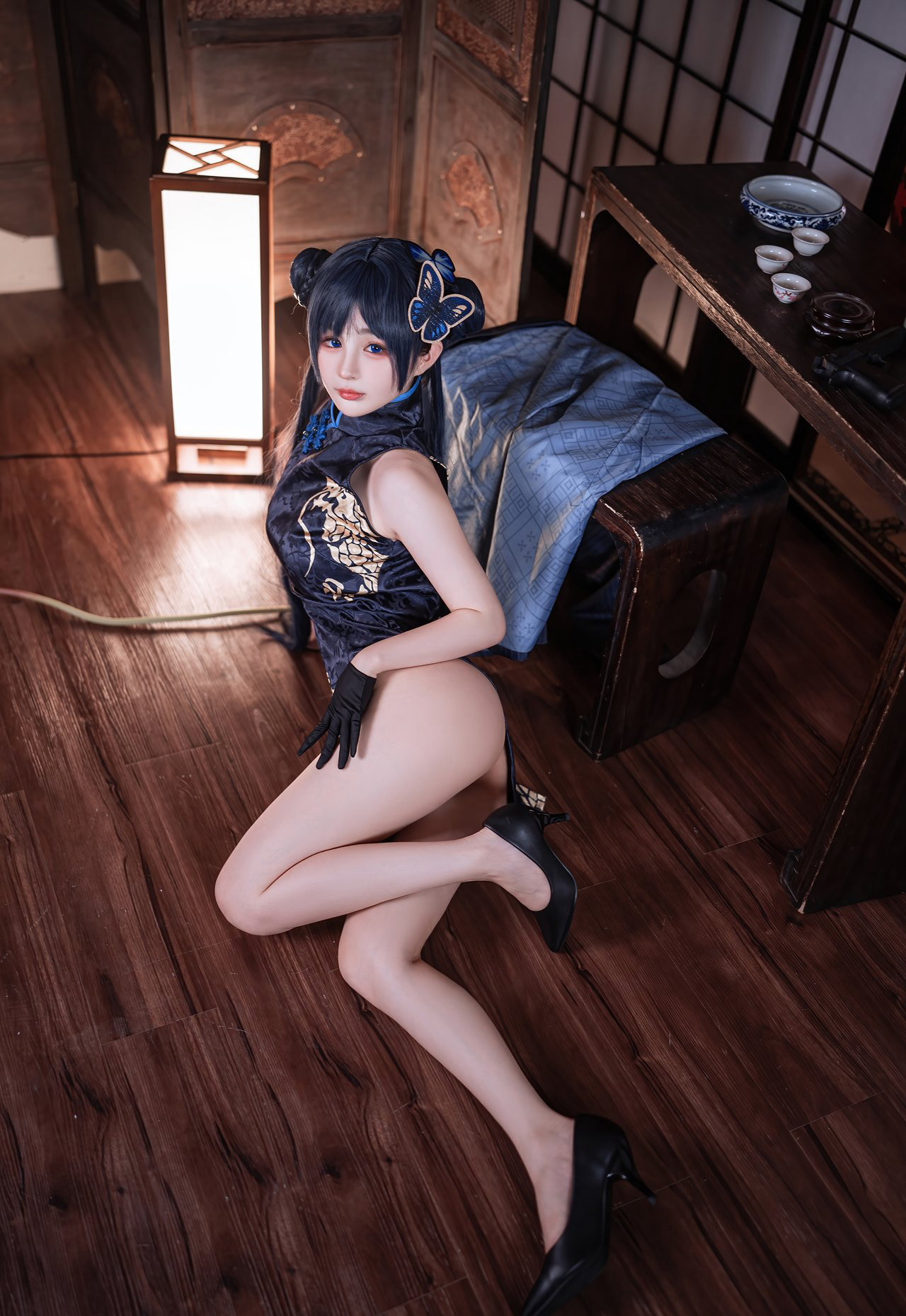 桜井宁宁大尺度cosplay性感旗袍性感曲线美臀