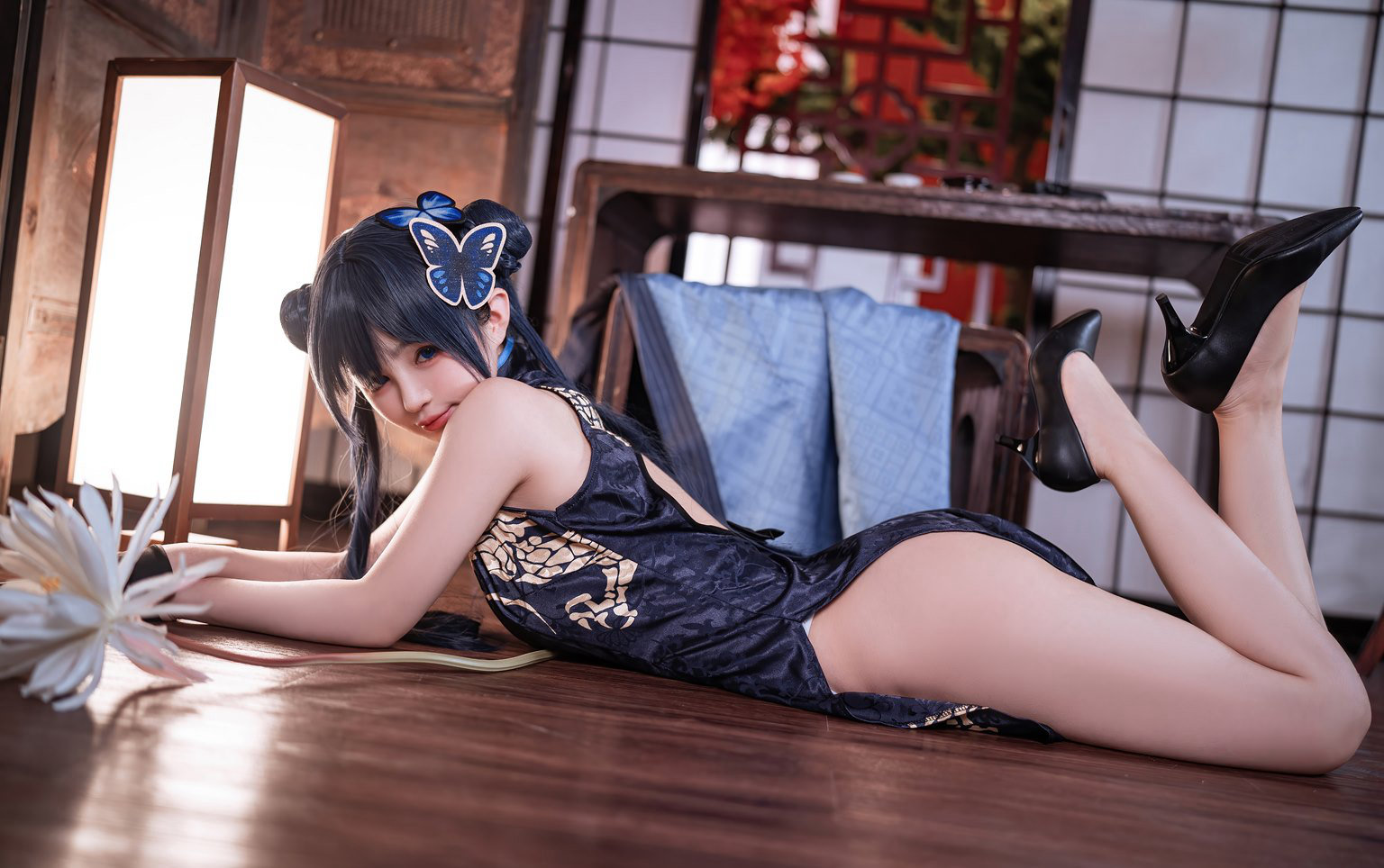 桜井宁宁大尺度cosplay性感旗袍性感曲线美臀