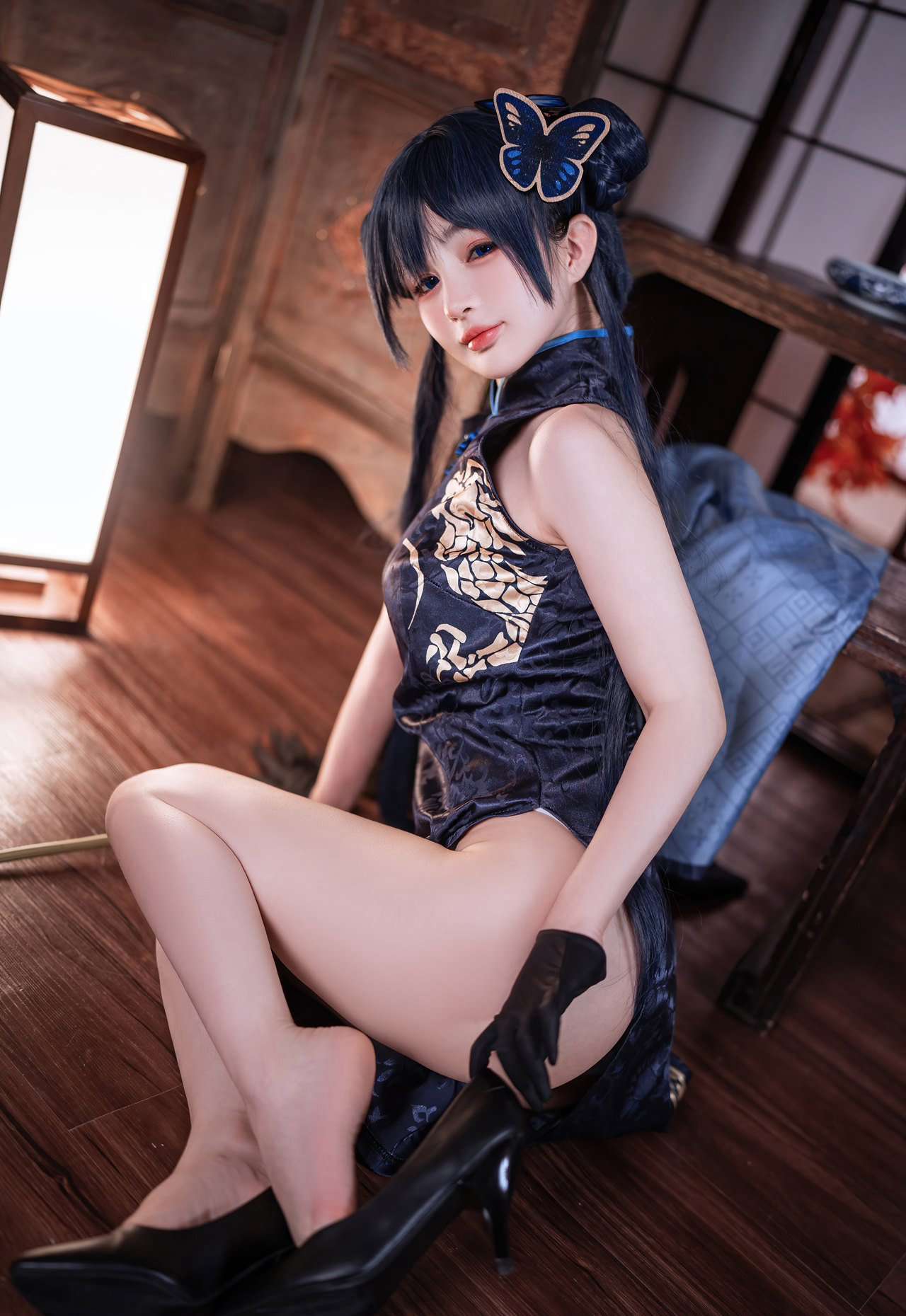 桜井宁宁大尺度cosplay性感旗袍性感曲线美臀