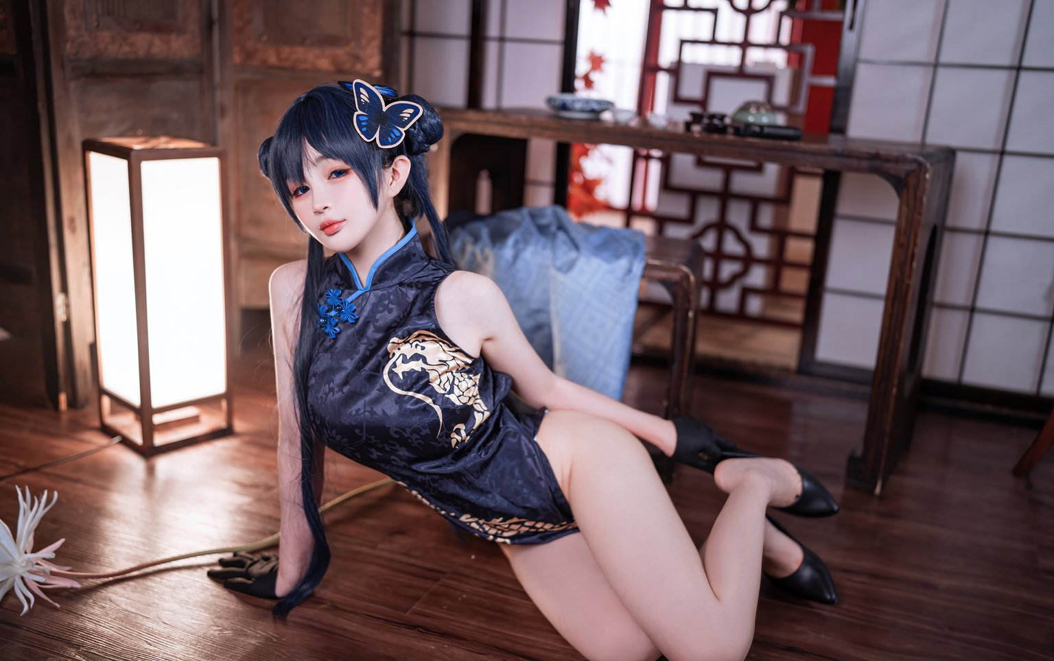 桜井宁宁大尺度cosplay性感旗袍性感曲线美臀