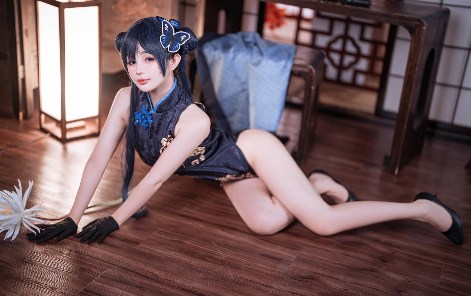 桜井宁宁大尺度cosplay性感旗袍性感曲线美臀