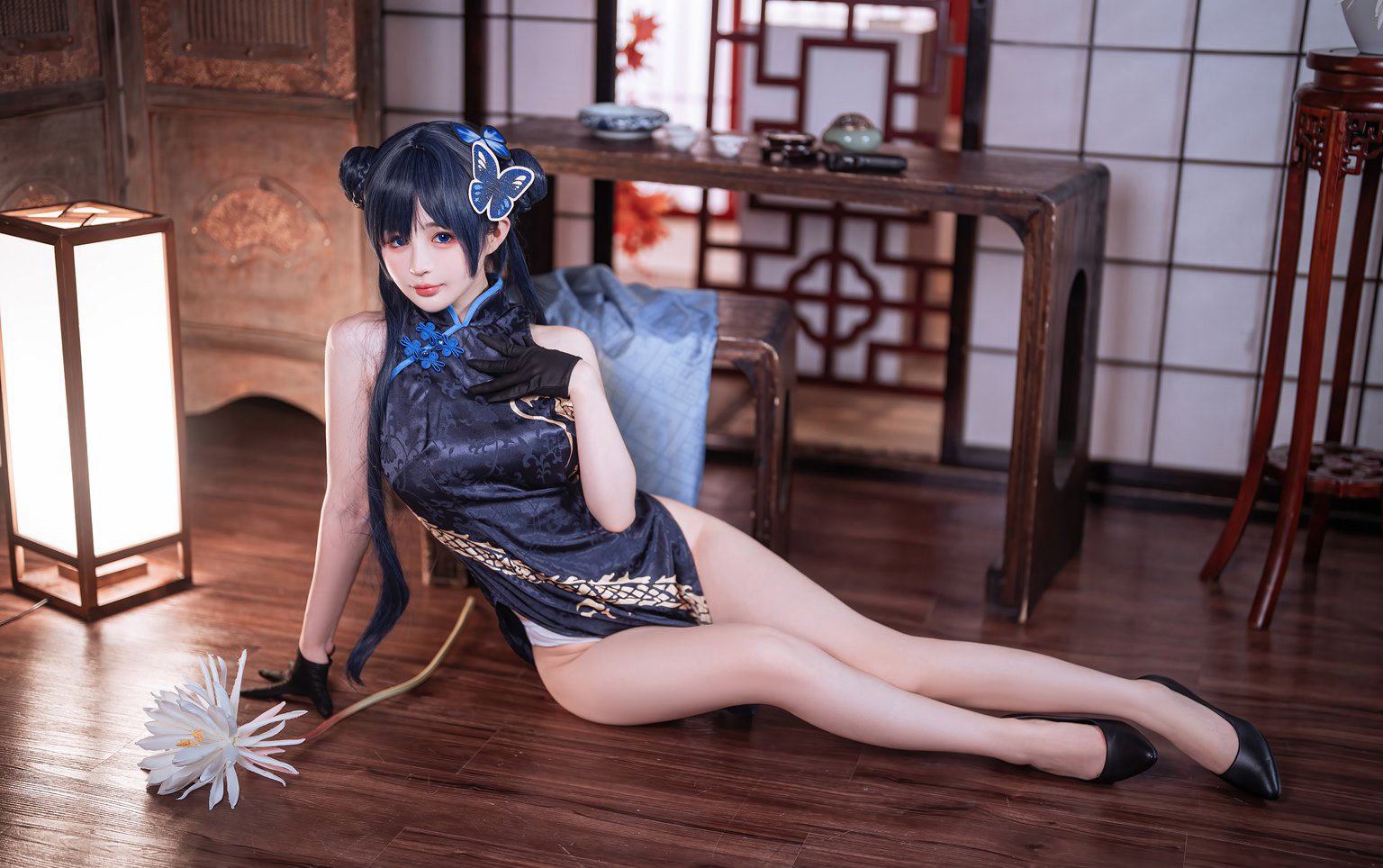 桜井宁宁大尺度cosplay性感旗袍性感曲线美臀