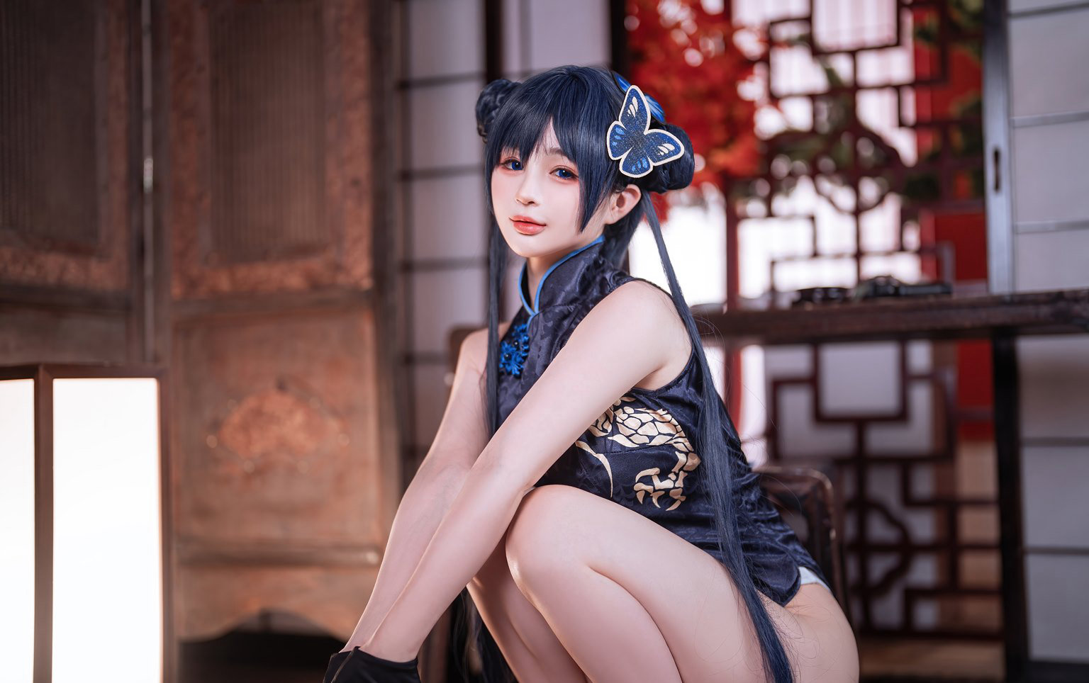 桜井宁宁大尺度cosplay性感旗袍性感曲线美臀