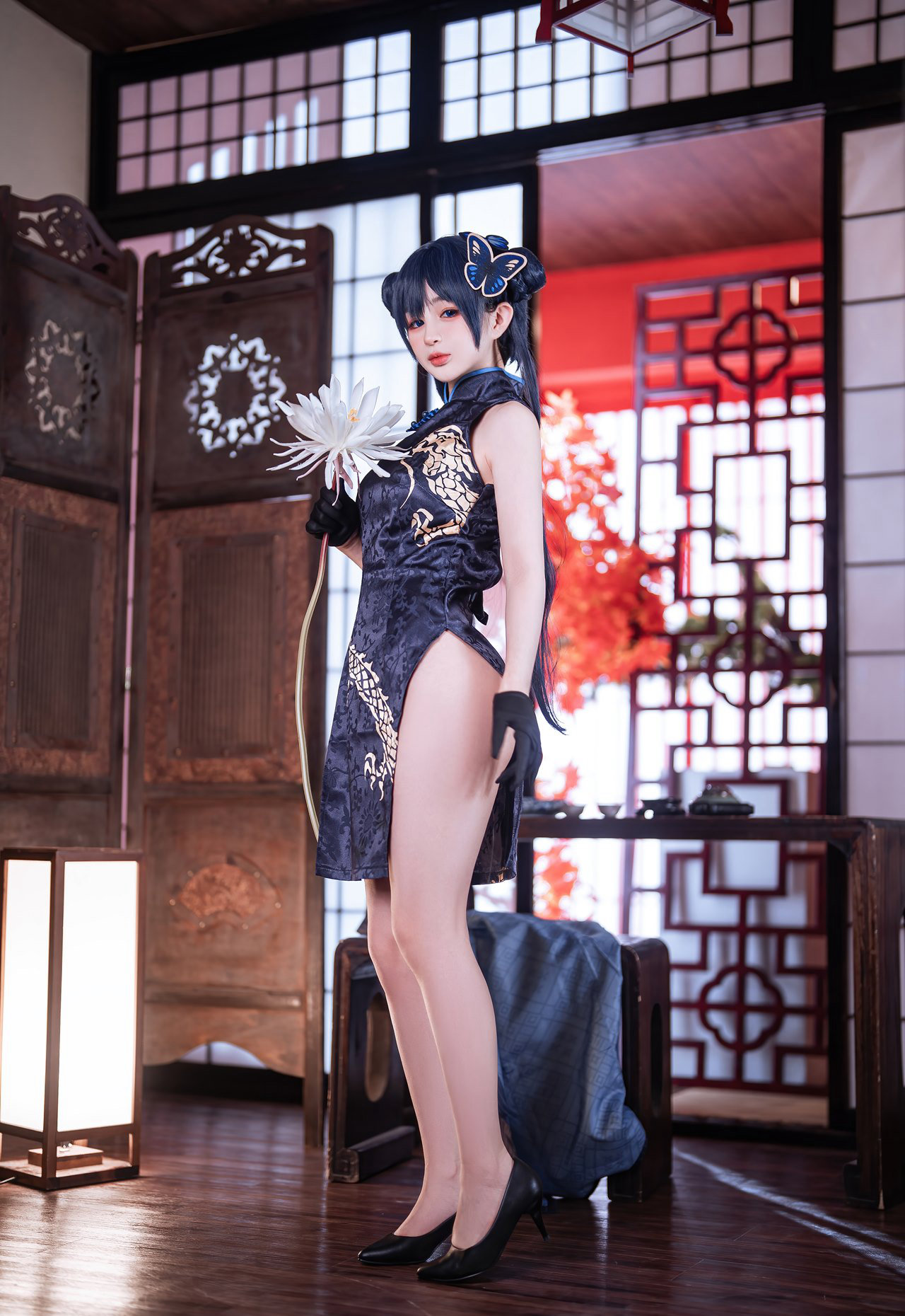 桜井宁宁大尺度cosplay性感旗袍性感曲线美臀