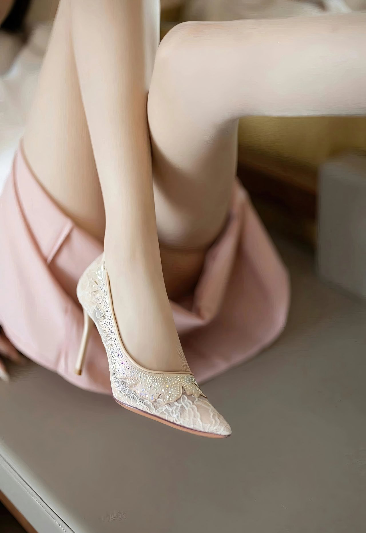 极品肉丝袜美腿高跟私房写真美少妇极品长腿写真