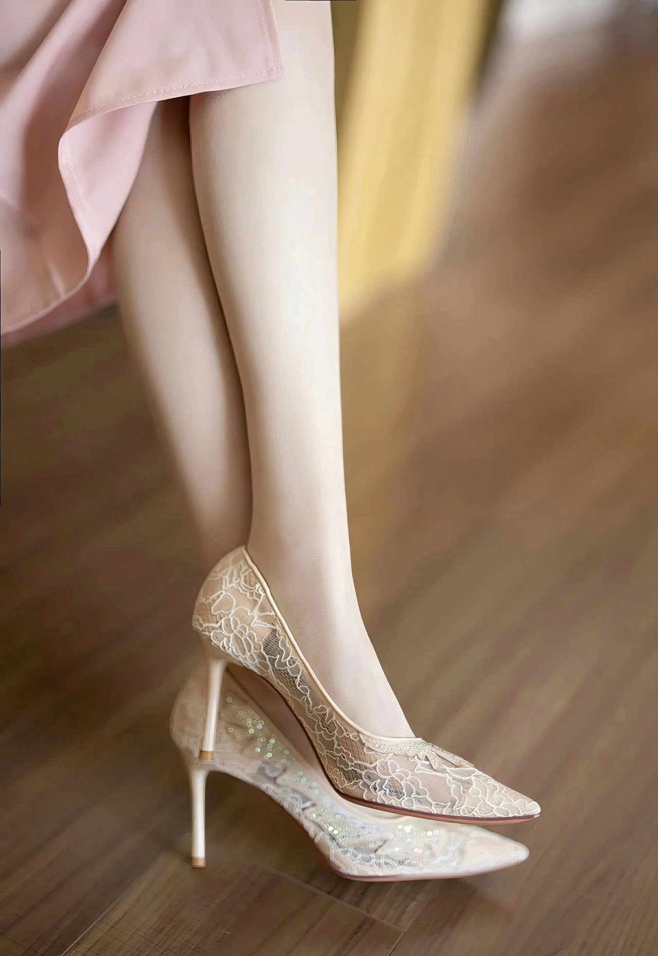 极品肉丝袜美腿高跟私房写真美少妇极品长腿写真